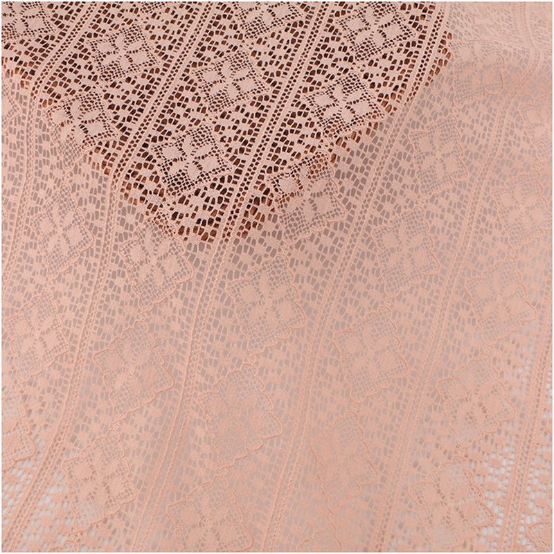 Lace Fabric Dress Cutwork Nylon for Women's Wear Wholesale Supplier 4